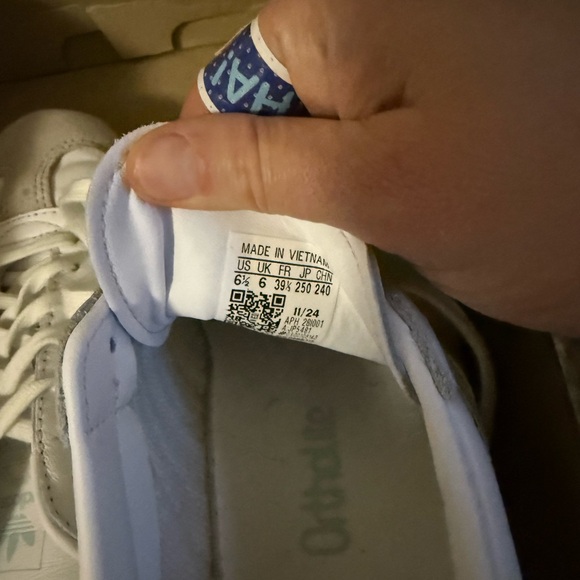 Adidas samba white/semi flash aqua - Picture 8 of 9